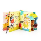 JollyBaby, Zwierzaki na urodzinach, miękka książeczka sensoryczna