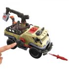 Jurassic World, Łapacz dinozaurów, pojazd z akcesoriami i figurką