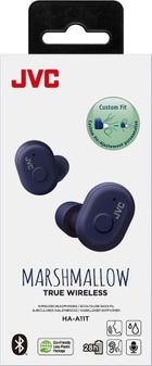 JVC, słuchawki douszne, tws, bluetooth, blue