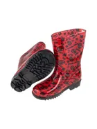 Kalosze chłopięce, czerwone, Spider-Man, Leomil