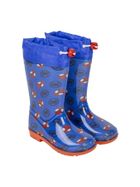 Kalosze chłopięce, granatowe, Spider-Man, Otaro