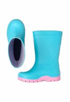 Kalosze dziewczęce, niebiesko-różowe, Realpaks