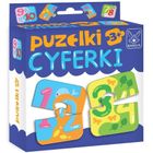 Kangur, Puzzelki Cyferki, puzzle, 12 elementów