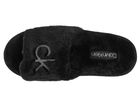 Kapcie damskie, czarne, Calvin Klein
