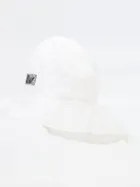 Kapelusz dziewczęcy safari, biały, Yoclub