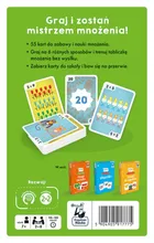 Kapitan Nauka. EDUseria. Tabliczka mnożenia, edukacyjna gra karciana