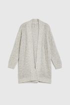 Kardigan damski, beżowy, Moodo