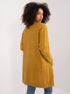 Kardigan damski, żółty, Factory Price