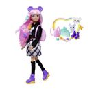 Kawaii Hi, Cora i Kurumi, lalka z figurką myszki, zestaw z akcesoriami