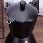 Kawiarka o pojemności 12 filiżanek, indukcja, czarna, 600 ml