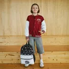 Kayokki, plecak szkolny, 1-komorowy, Kwiaty