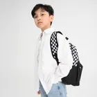 Kayokki, plecak szkolny, 1-komorowy, Szachownica, czarno-biała