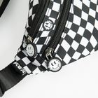 Kayokki, saszetka na biodra, Szachownica, czarno-biała