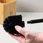 Kesper, szczotka wc z pojemnikiem z bambusa