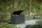 Keter, skrzynia ogrodowa, grafitowa, 190l, 259152