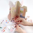 Kidea, domek księżniczek 3D, zestaw kreatywny