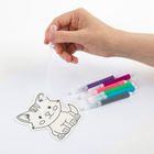 Kidea, Friends, Magiczne karty aktywowane wodą, zestaw kreatywny