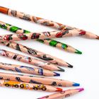 Kidea, Jumbo, kredki ołówkowe trójkątne, pojazdy, 10 kolorów