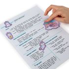 Kidea, karteczki samoprzylepne, magiczny domek
