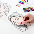 Kidea, Kolorowanka, Plansze Make-up, 5 obrazków