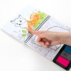 Kidea, Kreatywne Zoo, kolorowe odciski, zestaw edukacyjny