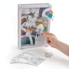 Kidea, Magiczny świat, obraz 3D, zestaw do malowania