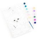 Kidea, malowanie po numerach, magic