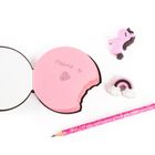 Kidea, pamiętnik z akcesoriami, malinowy krem