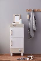 Kid's Concept, Kid's Hub, drewniana lodówka z zamrażarką