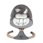 Kidwell, Luxi, bujaczek leżaczek 2w1, elektryczny, dark melange, wooden