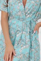 Kimono damskie, niebieskie, Hikari, Italian Fashion