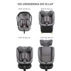 Kinderkraft, Endura Safe, 3w1, fotelik samochodowy, grey