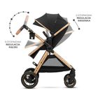 Kinderkraft, Esme, wózek wielofunkcyjny, 2w1, pure black