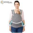 Kinderkraft, Huggy, nosidełko ergonomiczne, szare