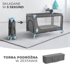 Kinderkraft, Joy, łóżeczko turystyczne, Blue