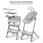 Kinderkraft, Livy, krzesełko do karmienia 3w1, olive green