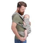 Kinderkraft, Milo, nosidełko ergonomiczne, Grey