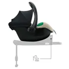 Kinderkraft, Mink Pro 2, i-Size, fotelik samochodowy, Beige, 40-87 cm