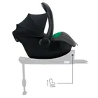 Kinderkraft, Mink Pro 2, i-Size, fotelik samochodowy, Grey, 40-87 cm