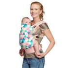 Kinderkraft, Nino, nosidełko, 3m+, 20 kg, różowy