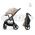 Kinderkraft, Trig 3, wózek spacerowy z tacką, Stone Beige