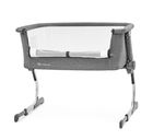 Kinderkraft, Uno, łóżeczko dostawne 2w1, szare