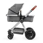 Kinderkraft, Veo, wózek wielofunkcyjny 2w1, 0-15 kg, szary
