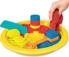 Kinetic Sand, wiaderko z piaskiem kinetycznym i przyborami, 2,7 kg