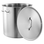 Kinghoff, garnek gastronomiczny z pokrywą, stalowy, 98l, KH-1968