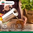 Kinghoff, stalowy zaparzacz tłokowy do kawy, herbaty, 1l, kh-1995