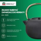 Kinghoff, zaparzacz żeliwny imbryk z filtrem, 1l