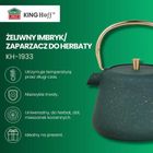 Kinghoff, zaparzacz żeliwny imbryk z filtrem, 1l