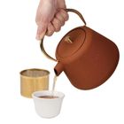 Kinghoff, zaparzacz żeliwny imbryk z filtrem, 1l