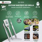 Kinghoff, zestaw przyborów do grilla, KH-1919